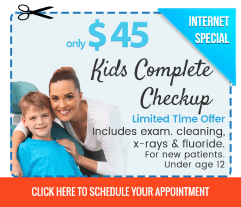 Kids complete checkup special offer