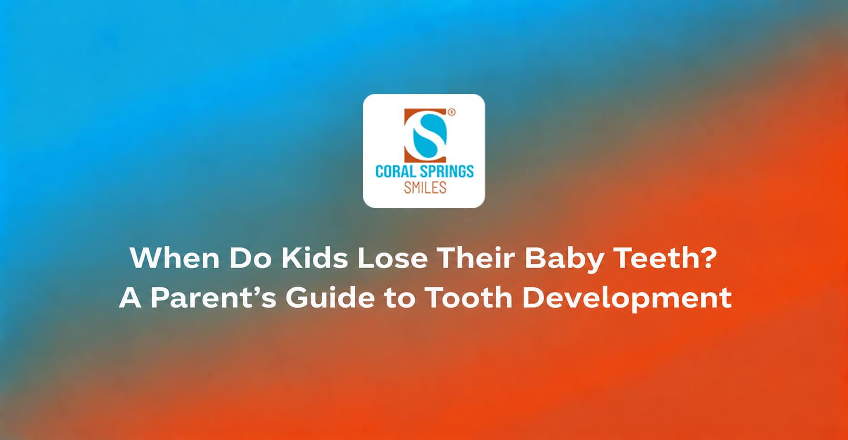 When Do Kids Lose Their Baby Teeth?